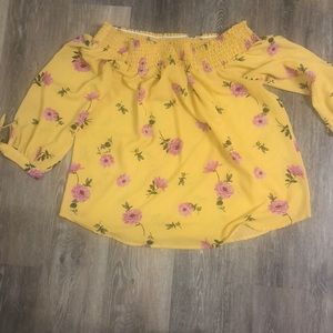 Flowy off the shoulder top